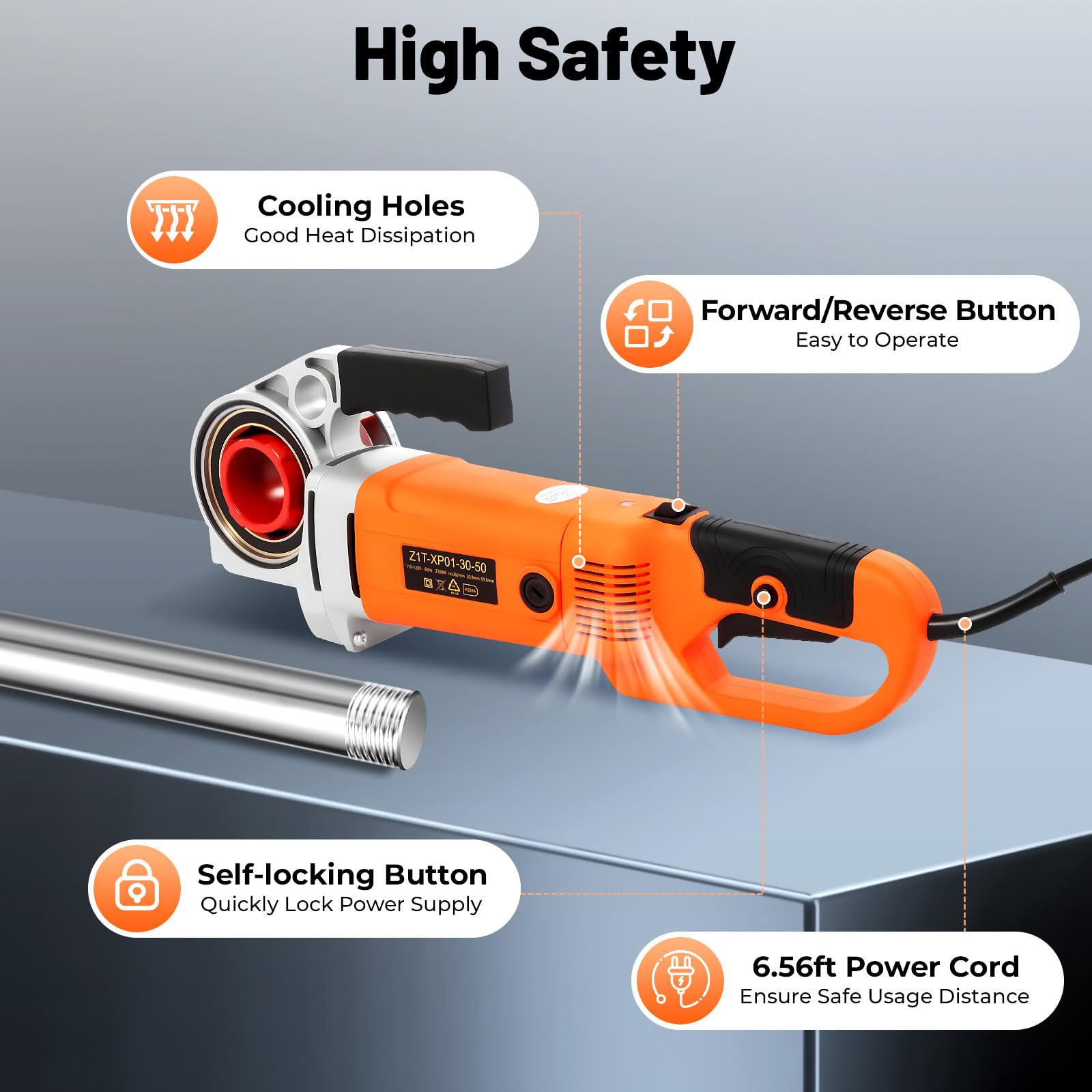 Electric Pipe Threader Kit