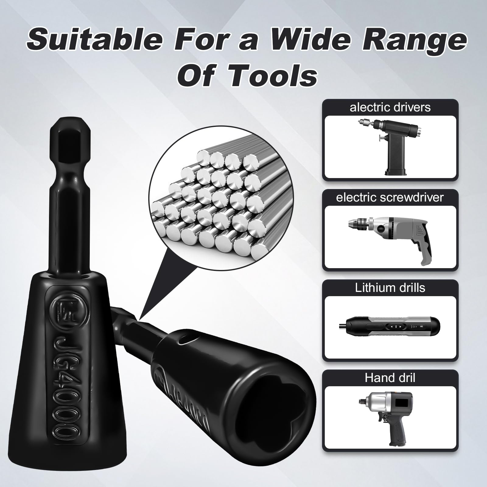 4-Piece Drill Wire Twister Set