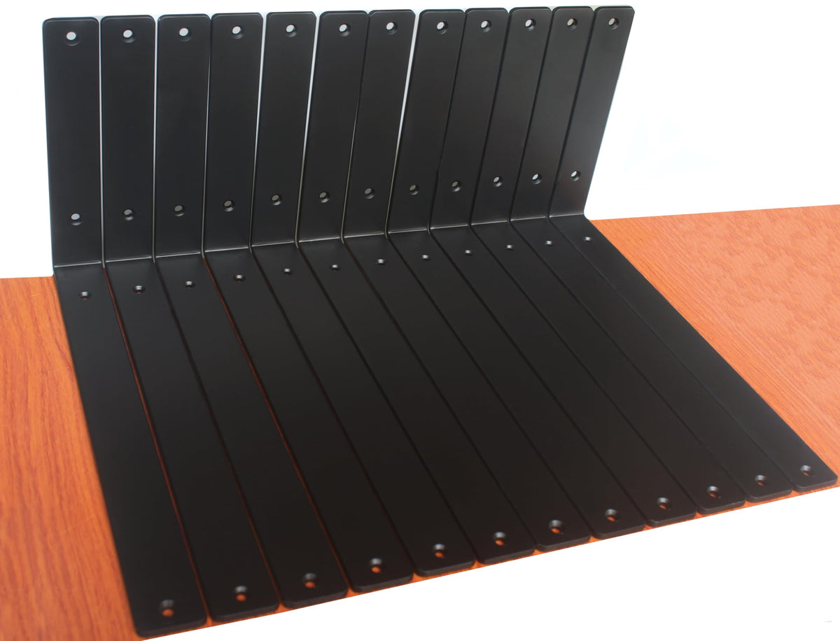 L-Shaped Steel Shelf Brackets