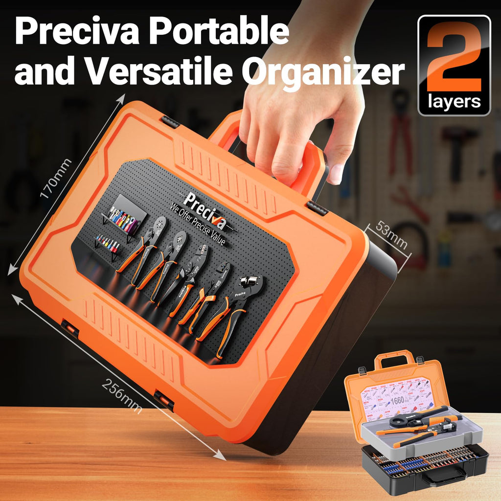 Ferrule Crimper and Wire Stripper Kit