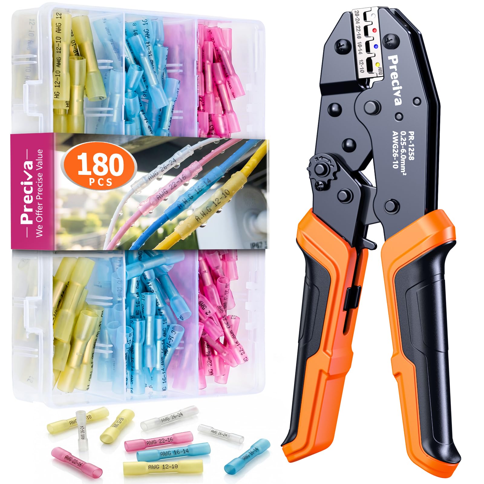 Heat-Shrink Connector Crimping Kit
