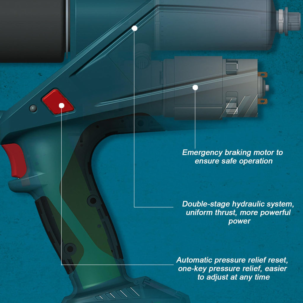 120kN Hydraulic Cable Crimper Kit