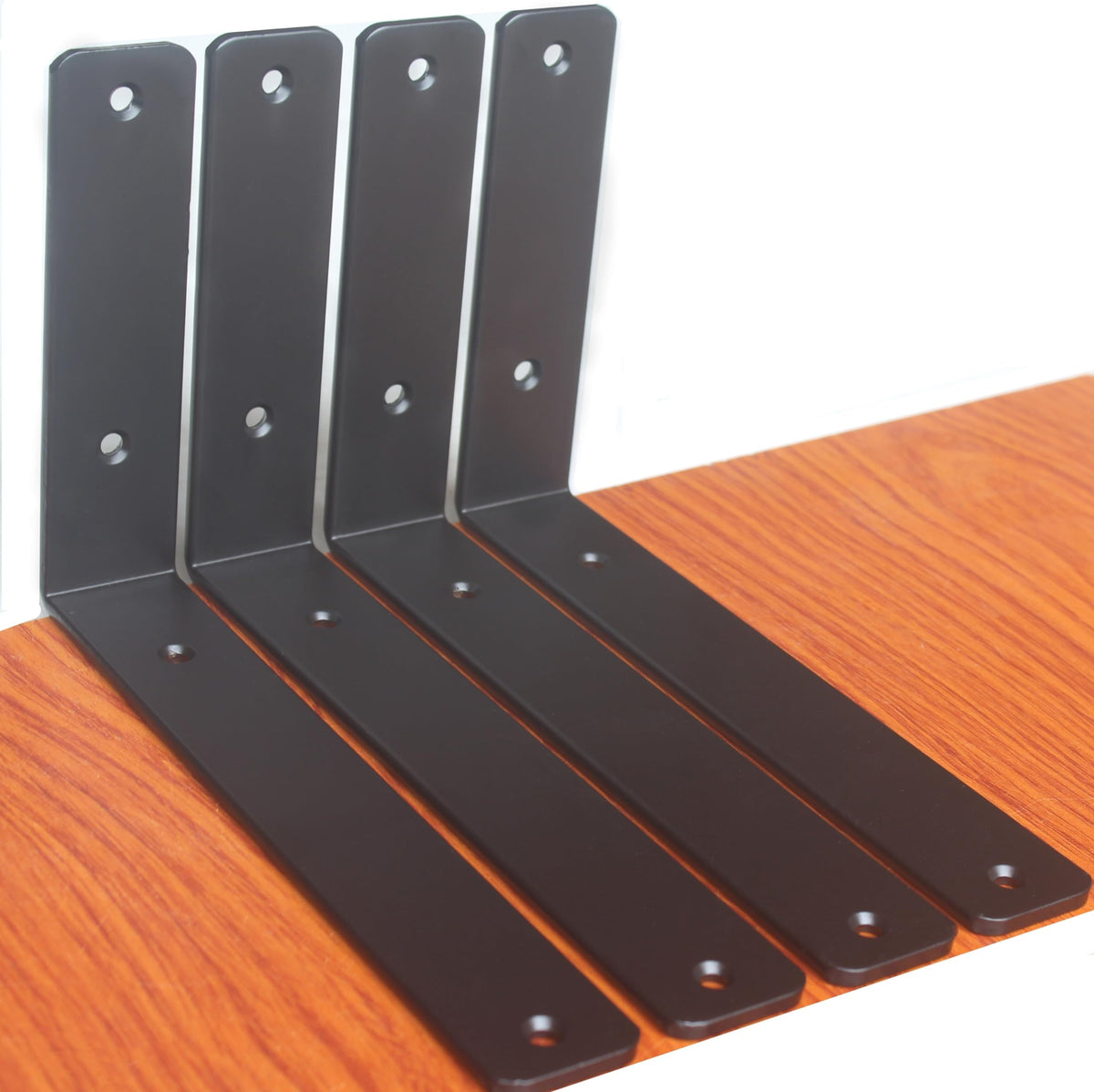 L-Shaped Steel Shelf Brackets