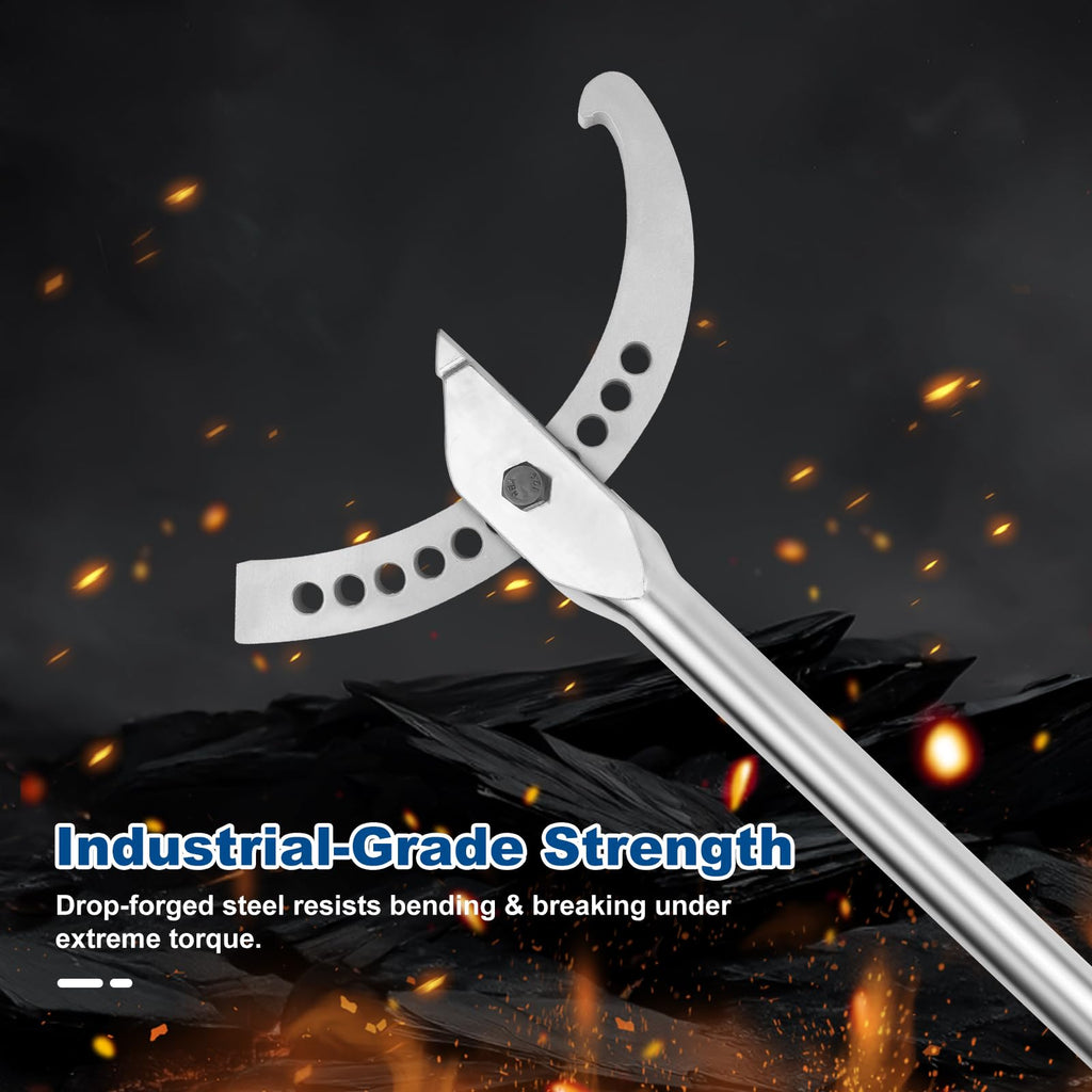 Large Adjustable Hook Spanner