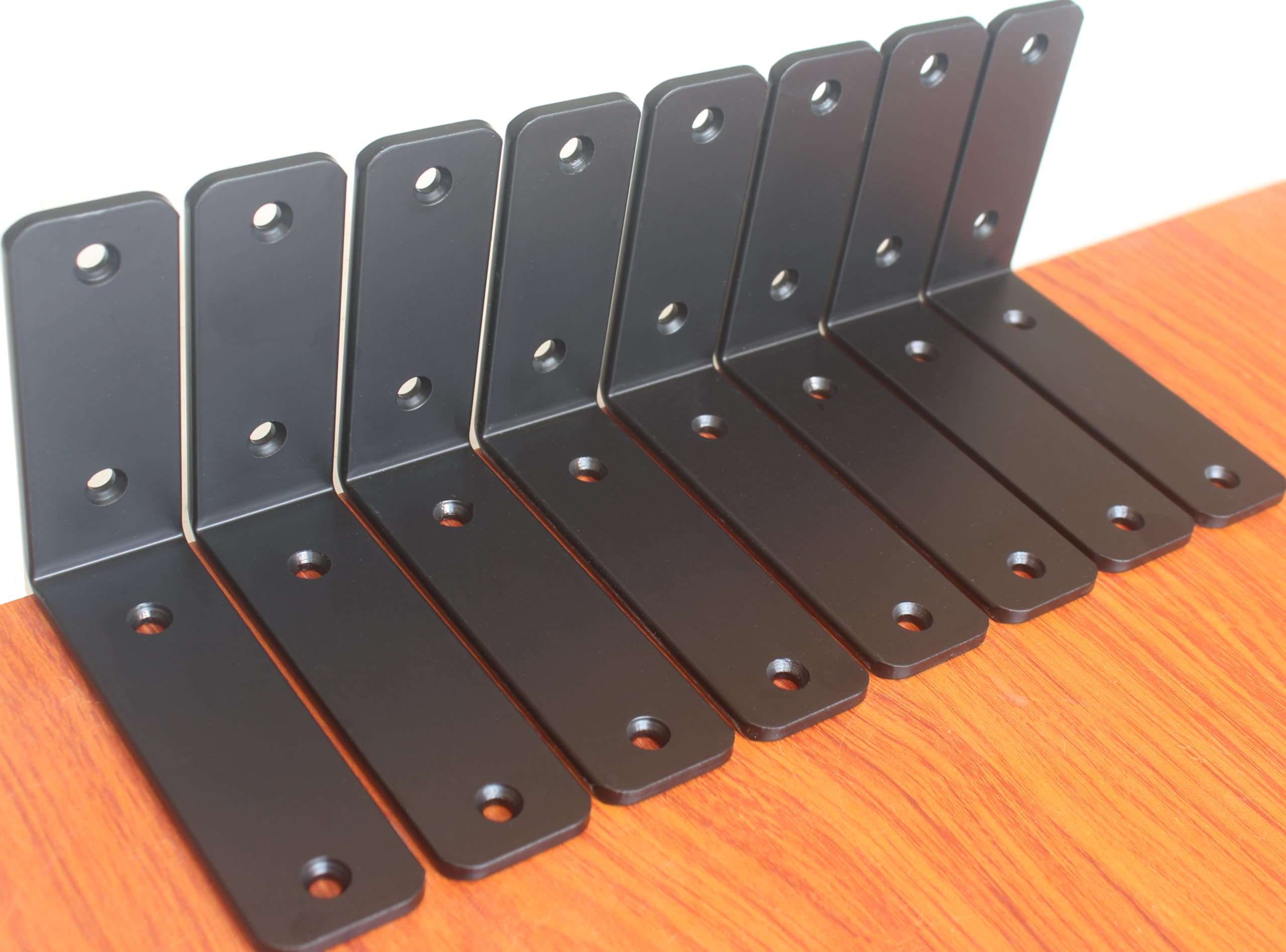 L-Shaped Steel Shelf Brackets