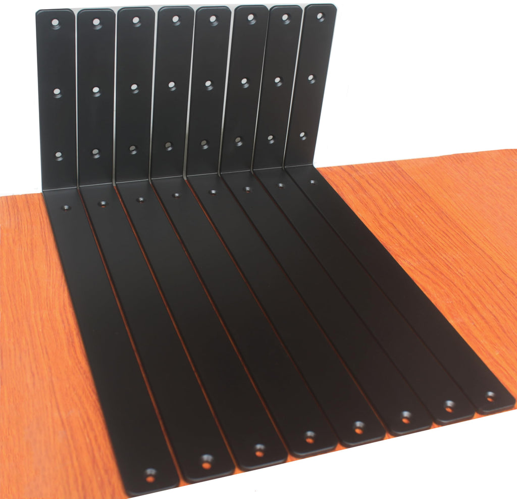L-Shaped Steel Shelf Brackets