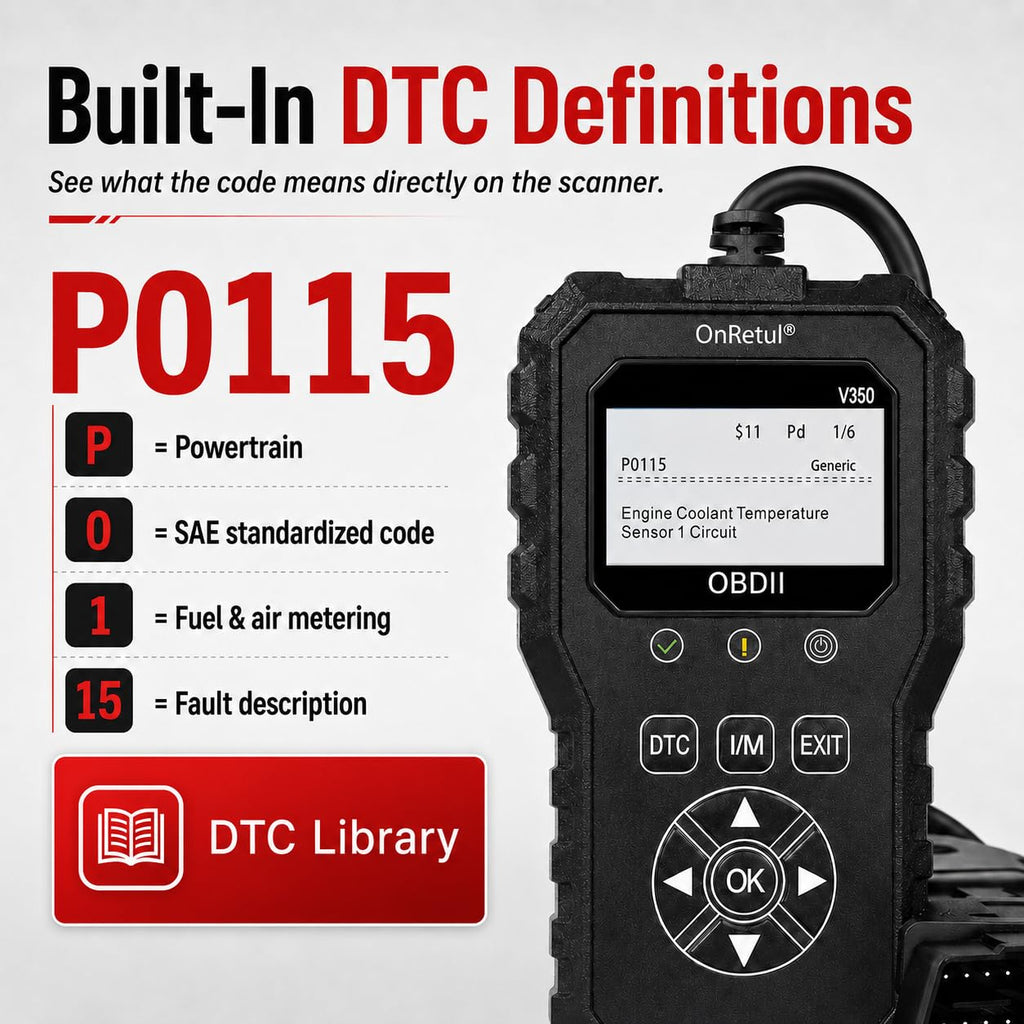Color-Screen OBD2 Code Reader