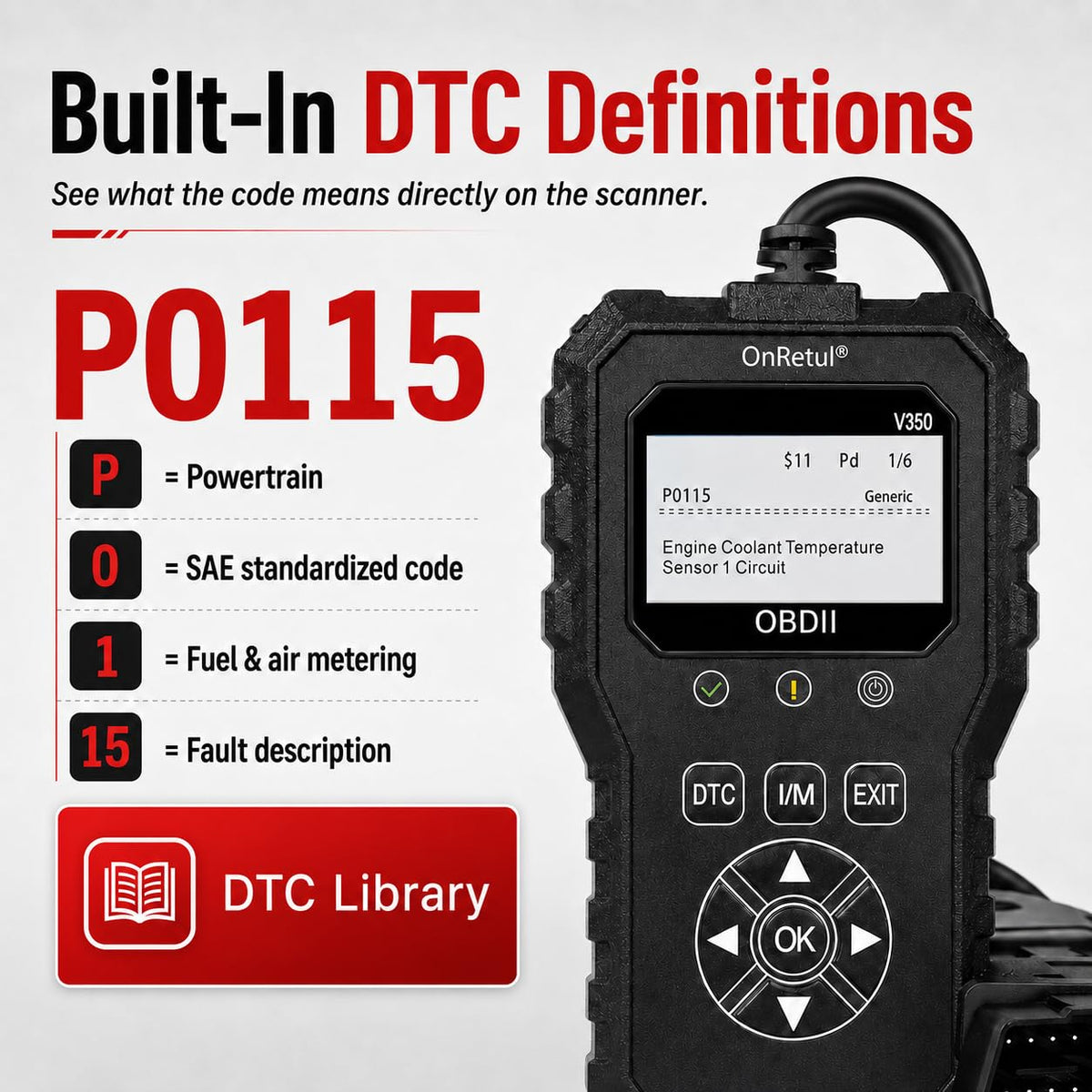 Color-Screen OBD2 Code Reader