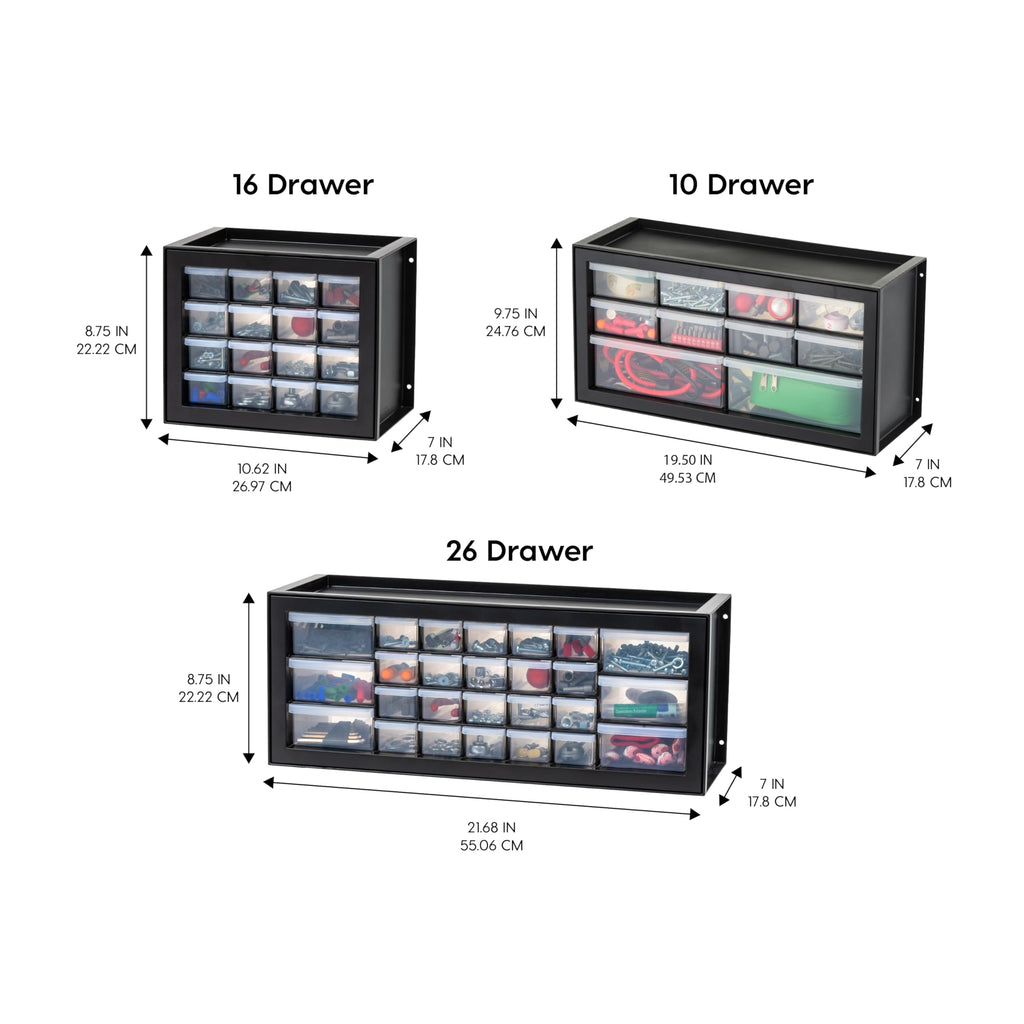 Stackable Parts Storage Cabinet
