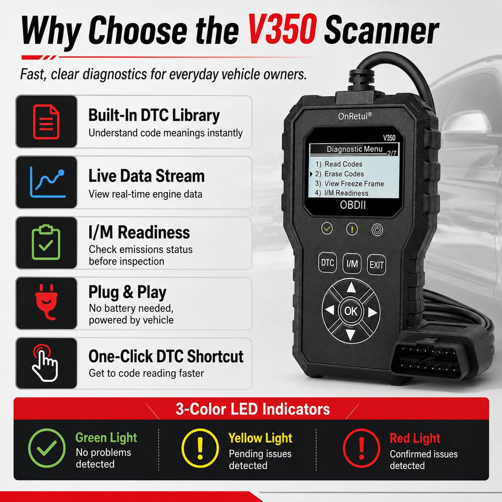 Color-Screen OBD2 Code Reader