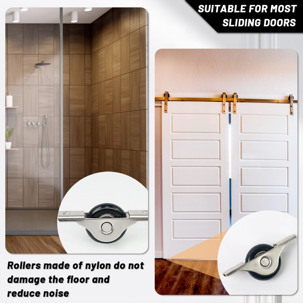Sliding Door Rollers, 8-Pack