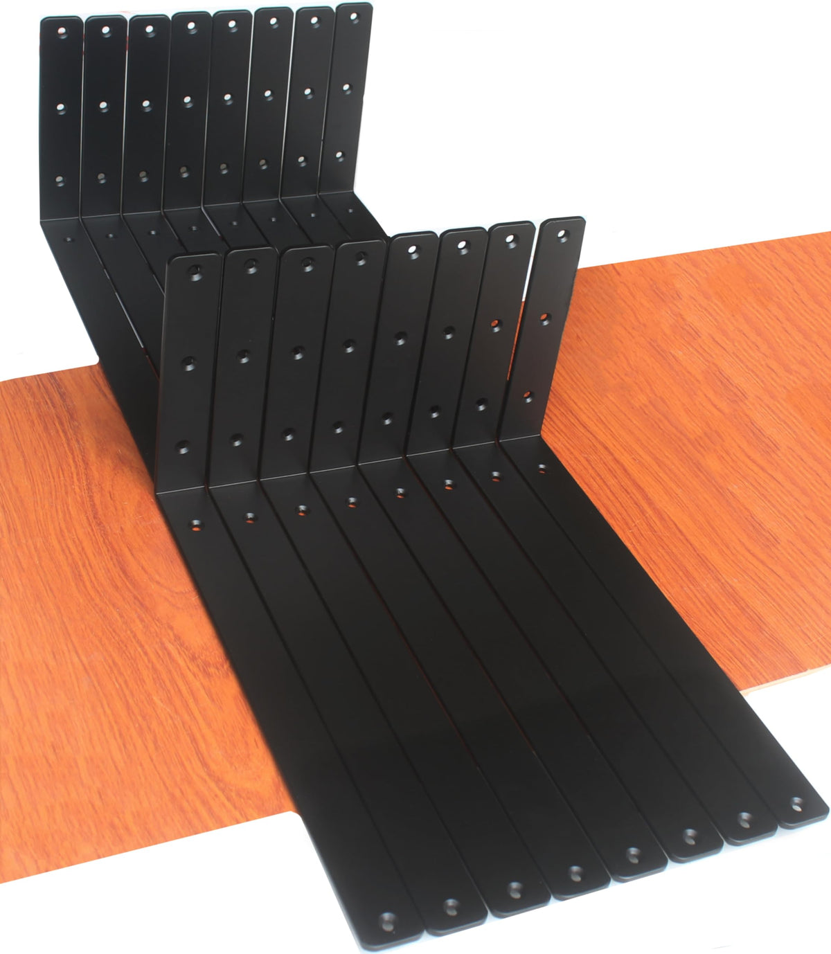 L-Shaped Steel Shelf Brackets