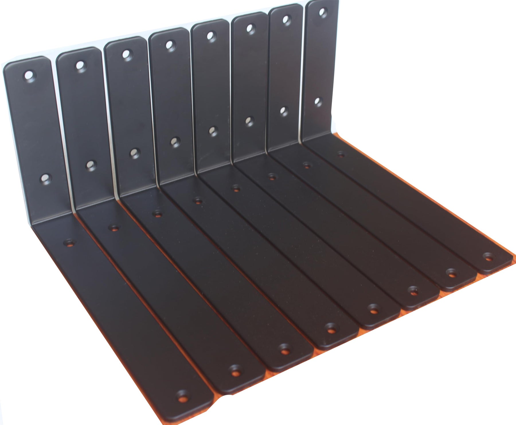 L-Shaped Steel Shelf Brackets