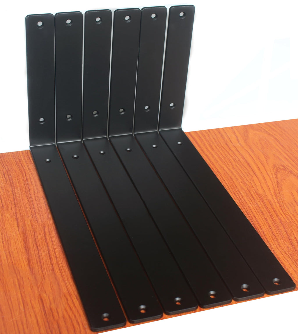 L-Shaped Steel Shelf Brackets