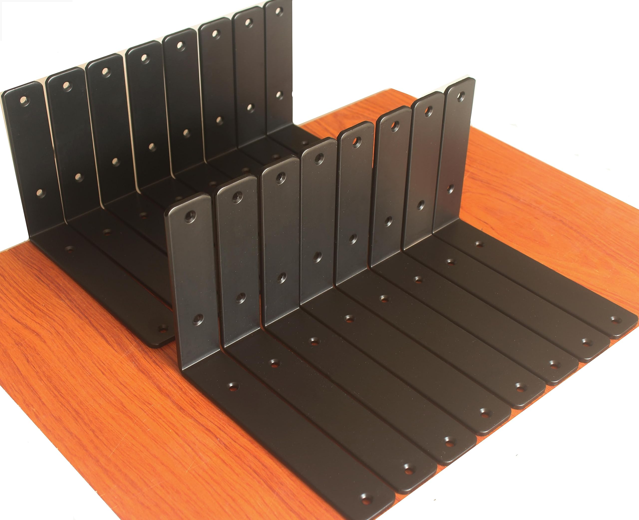 L-Shaped Steel Shelf Brackets