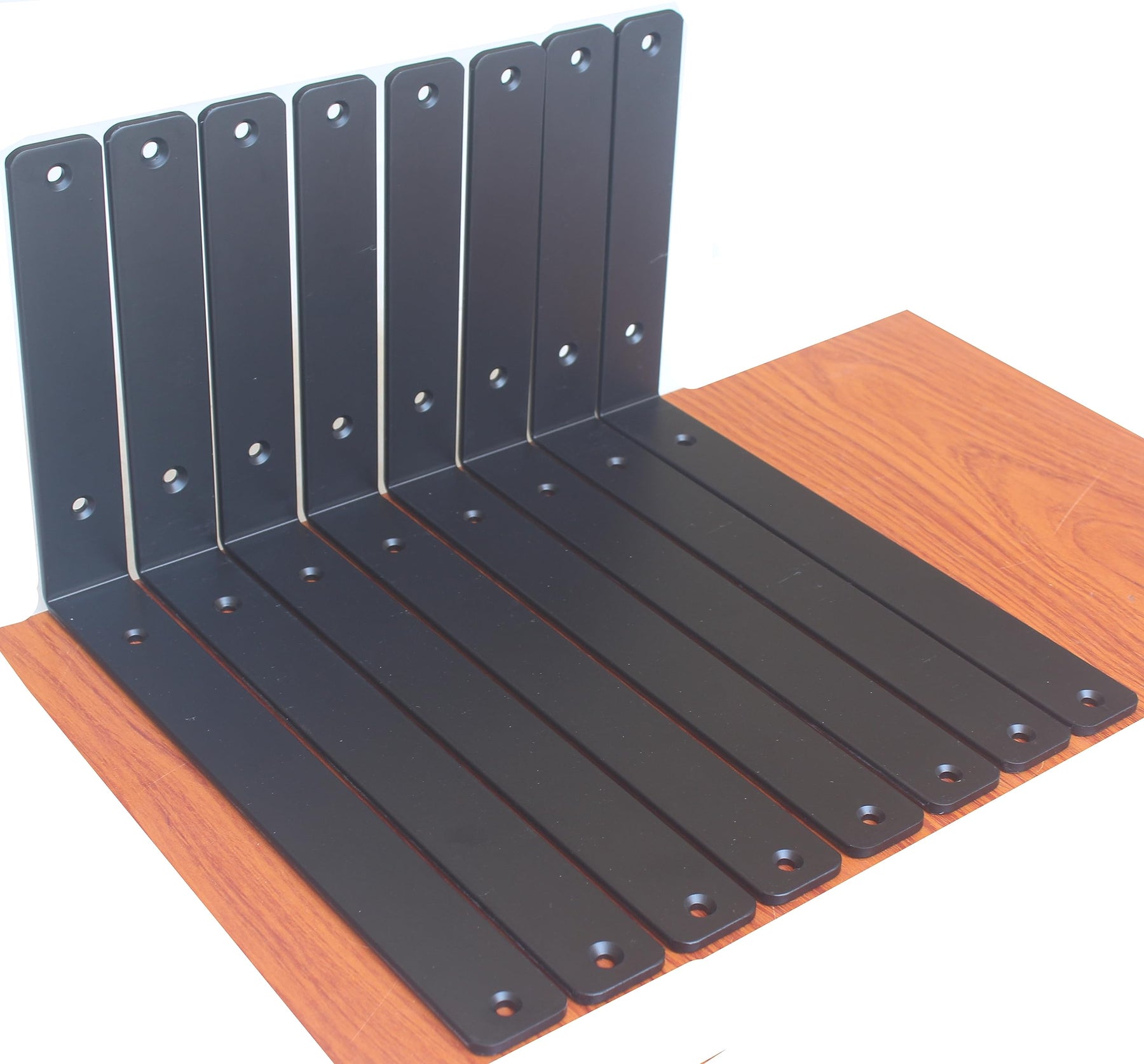 L-Shaped Steel Shelf Brackets