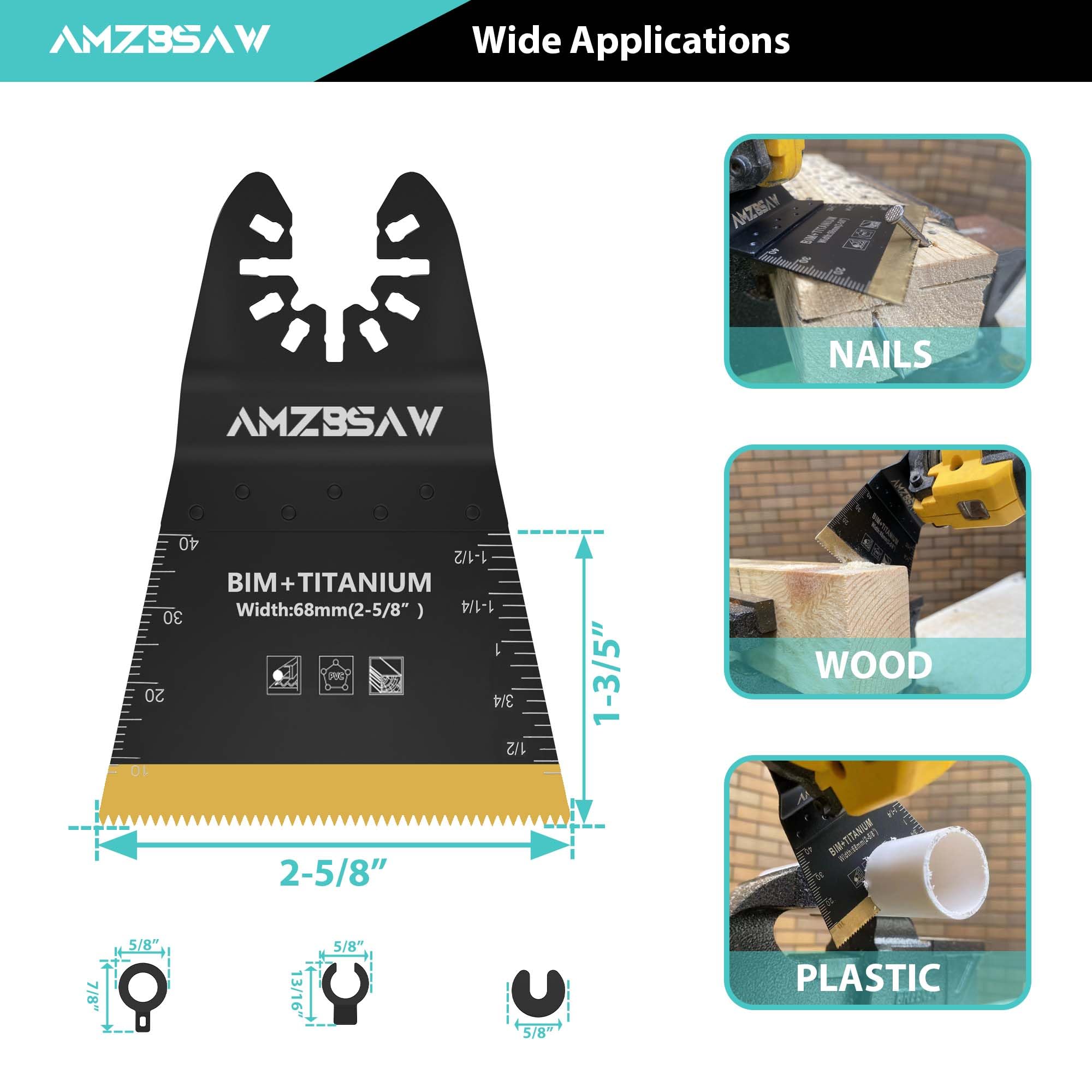 Universal Oscillating Tool Blade Set