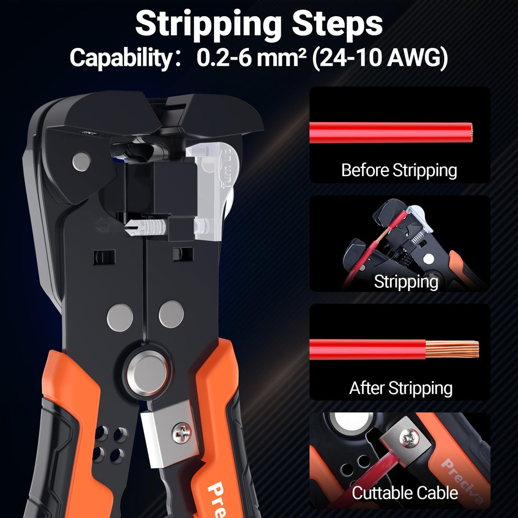 Ferrule Crimper and Wire Stripper Kit