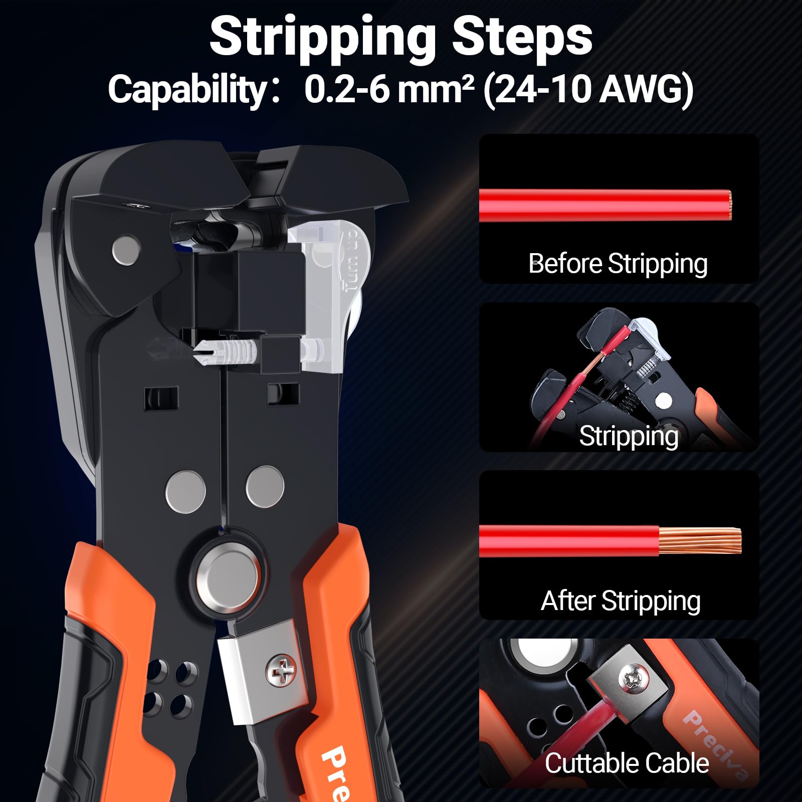 Ferrule Crimper and Wire Stripper Kit