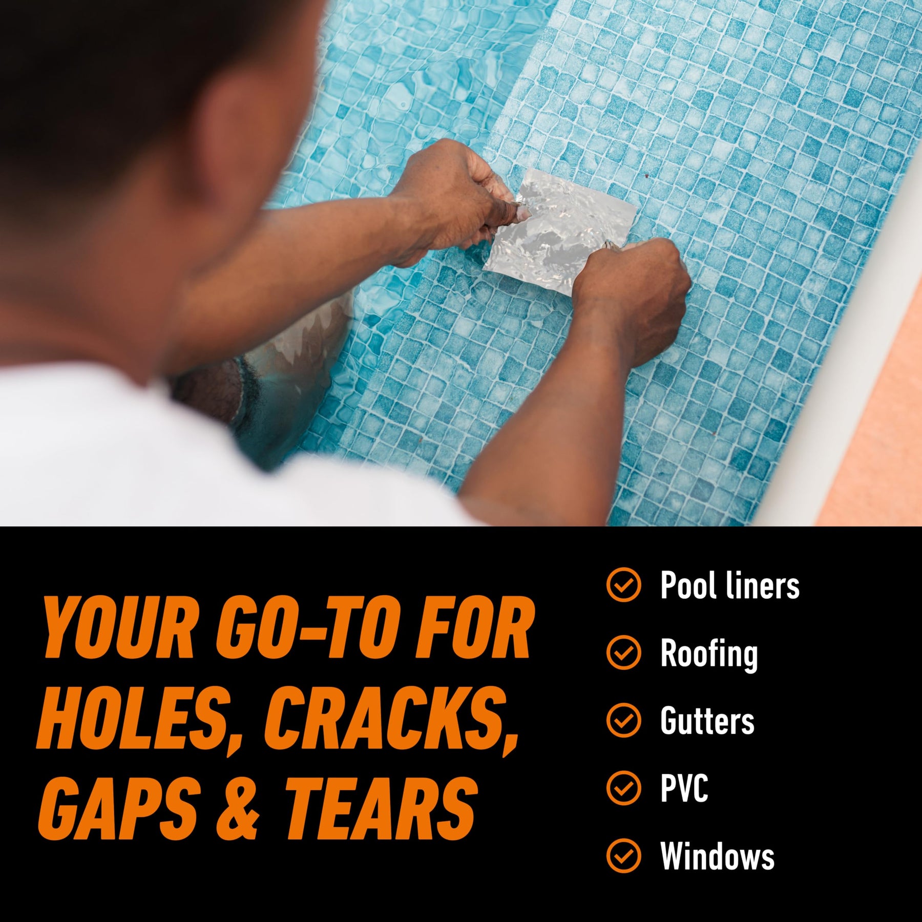 Waterproof Patch and Seal Tape