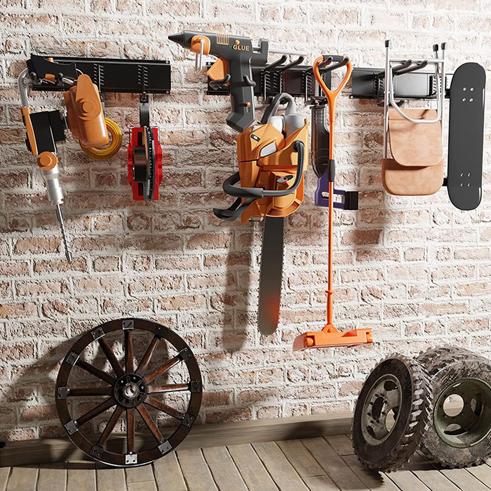 Adjustable Folding Garage Hooks