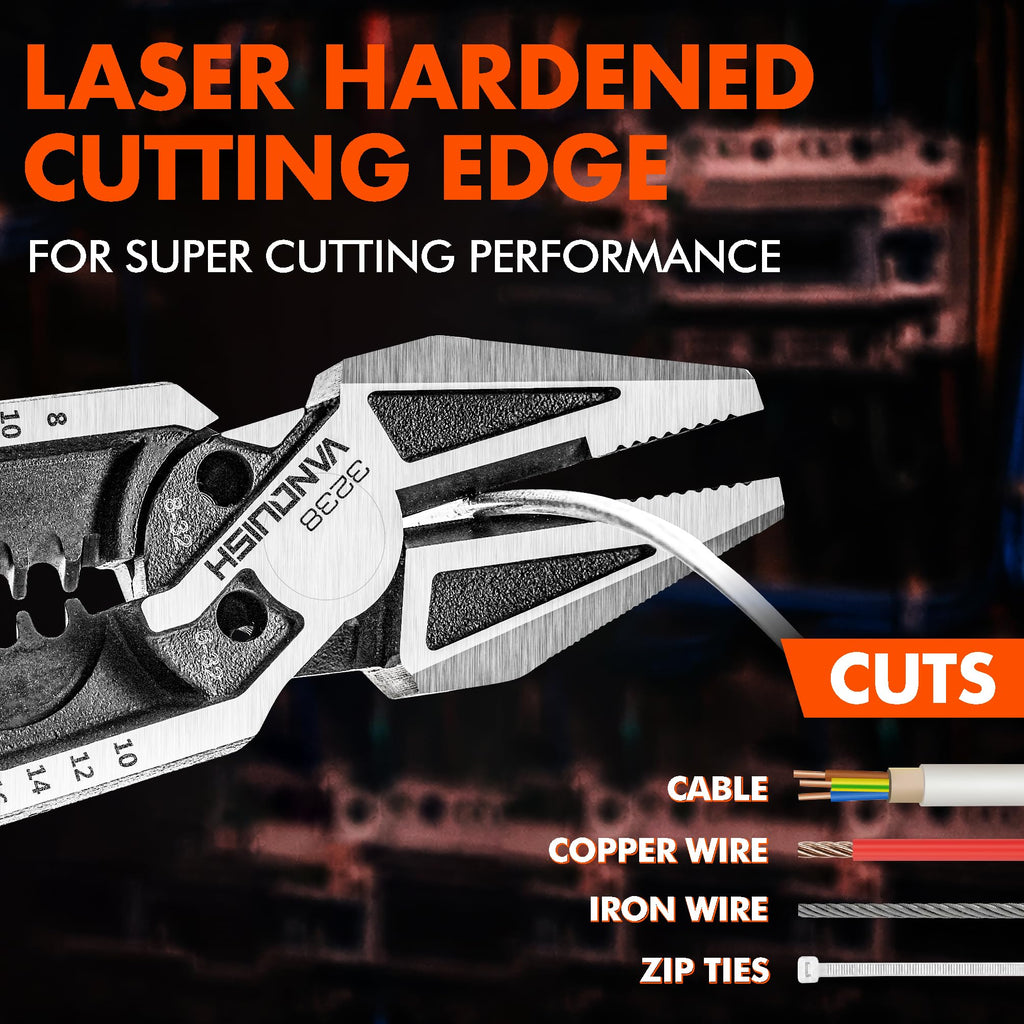 7-in-1 Linesman Pliers