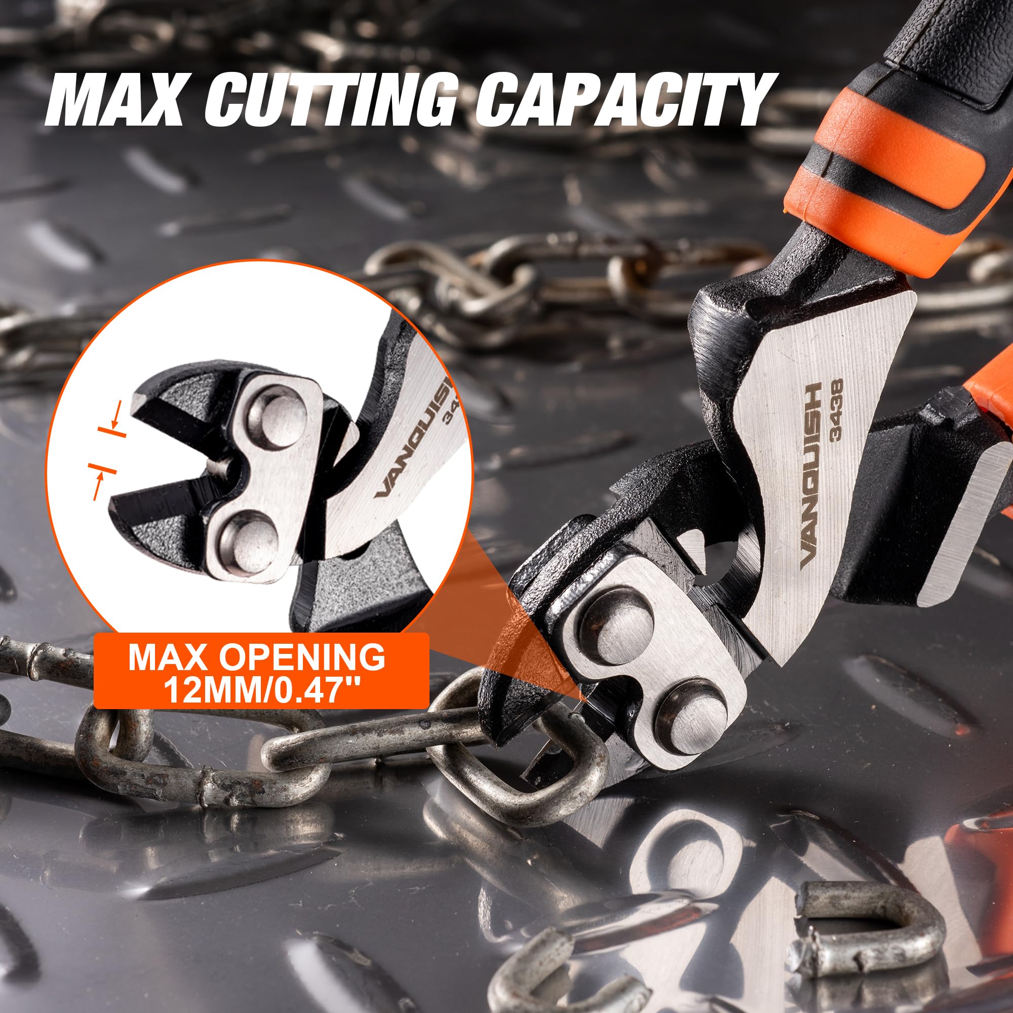 8-Inch Mini Bolt Cutter