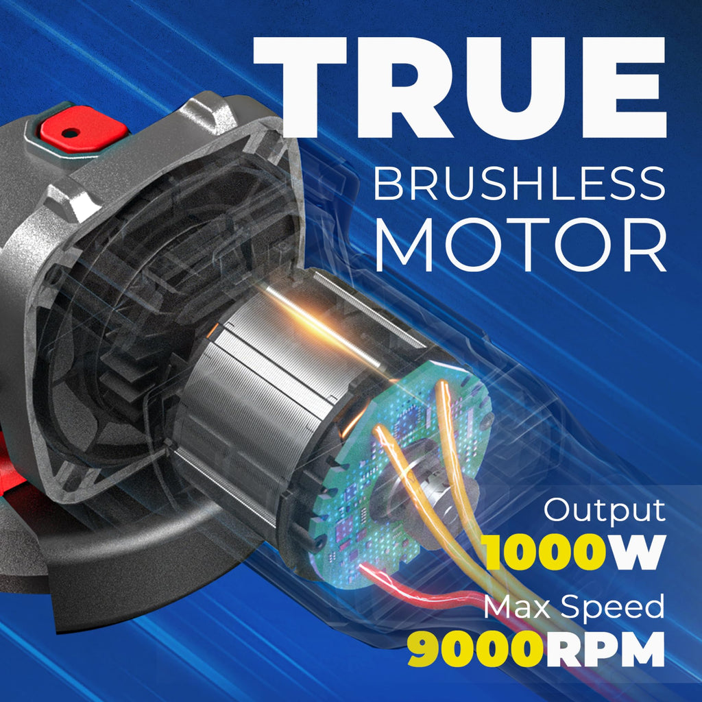 20V Brushless Angle Grinder Kit