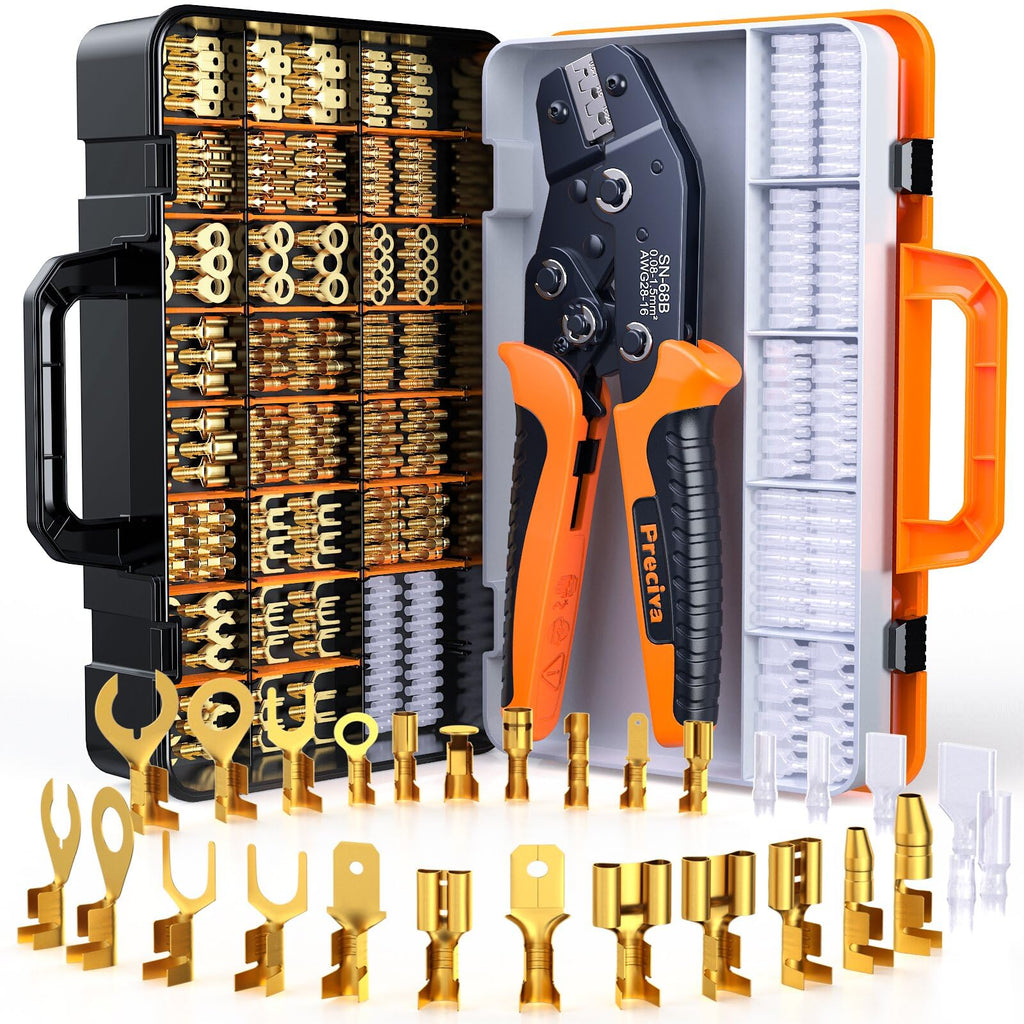 Wire Terminal Crimping Kit