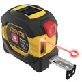 130-Foot Laser and Tape Measure