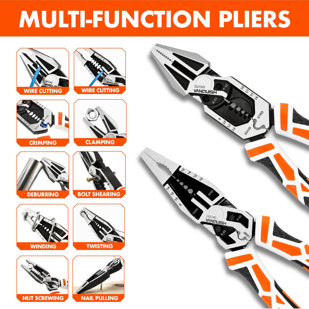 7-in-1 Linesman Pliers
