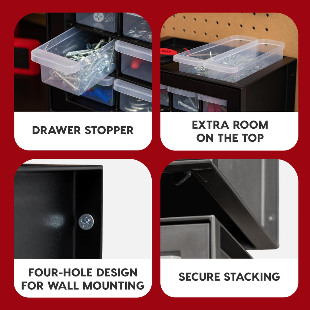 Stackable Parts Storage Cabinet