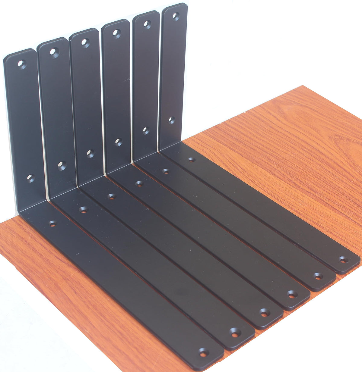 L-Shaped Steel Shelf Brackets