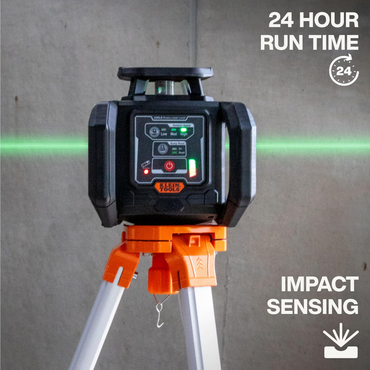 1,150-Foot Green Rotary Laser Kit