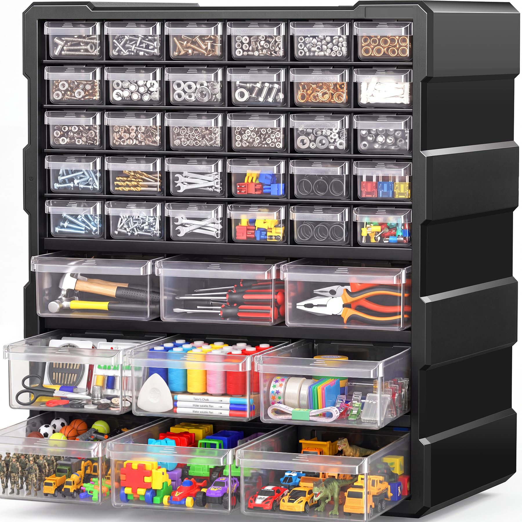 Multi-Drawer Parts Organizer
