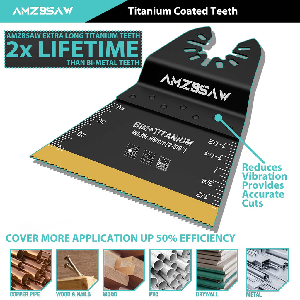 Universal Oscillating Tool Blade Set
