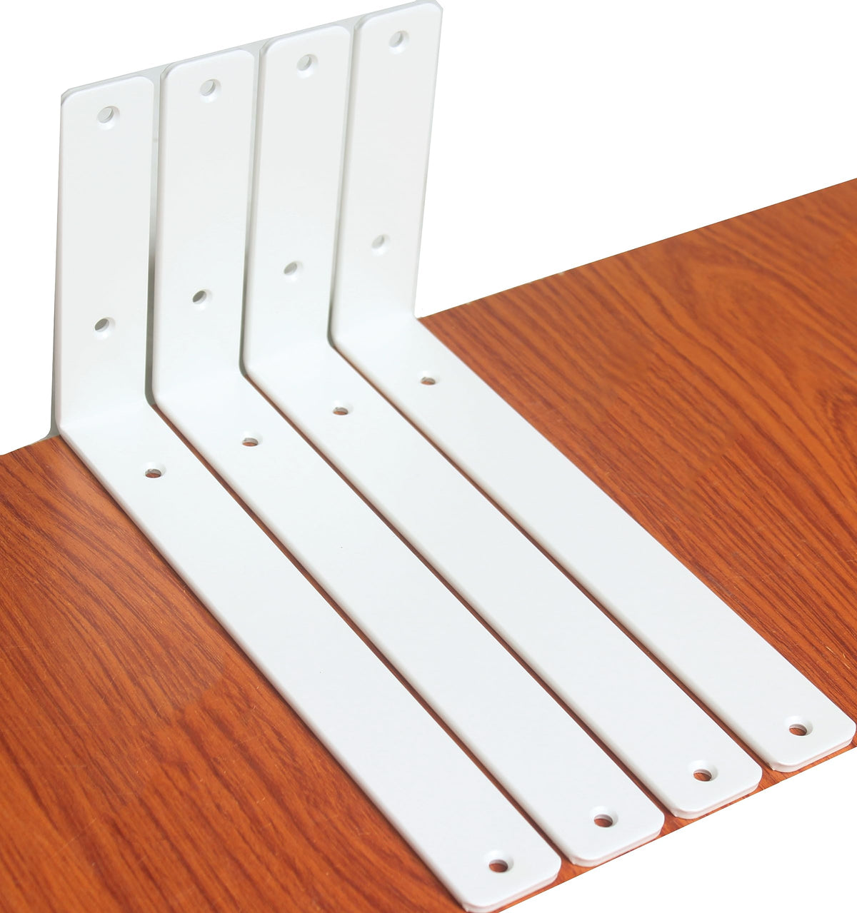L-Shaped Steel Shelf Brackets
