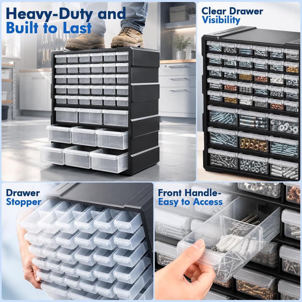 Multi-Drawer Parts Organizer