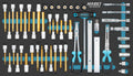 52-Piece Screwdriver Socket Set