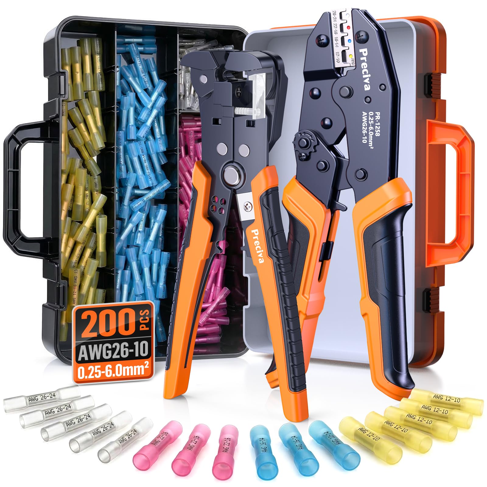 Heat-Shrink Connector Crimping Kit