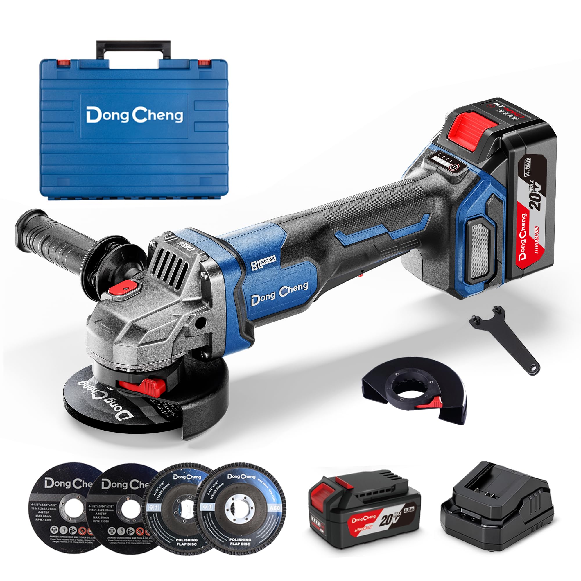 20V Brushless Angle Grinder Kit