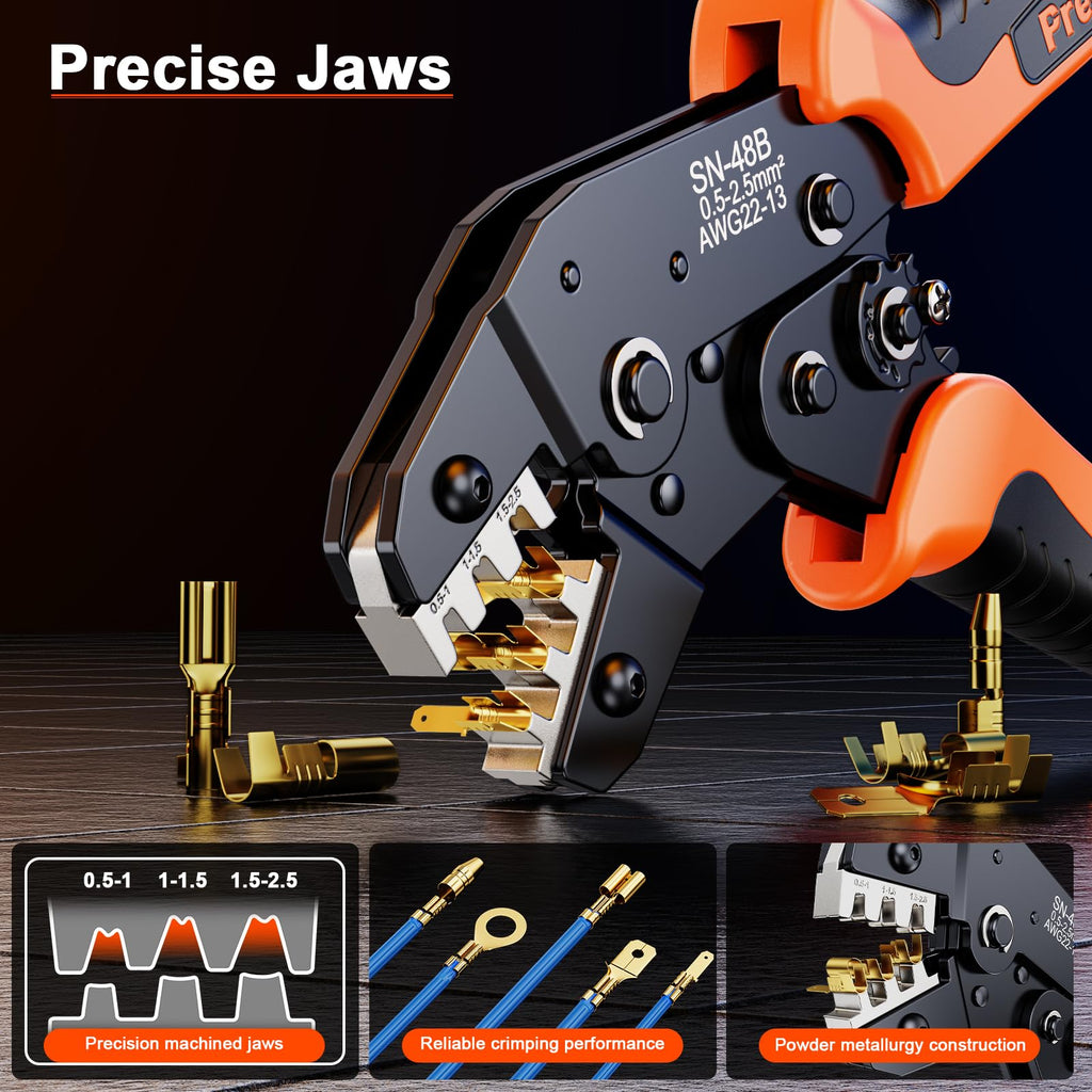 Wire Terminal Crimping Kit